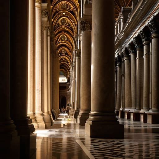Layers of Dust Tracing Saint Peter and Its Long Construction
