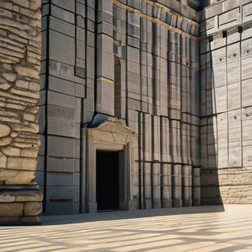 Monumental Architecture and State Authority palace.