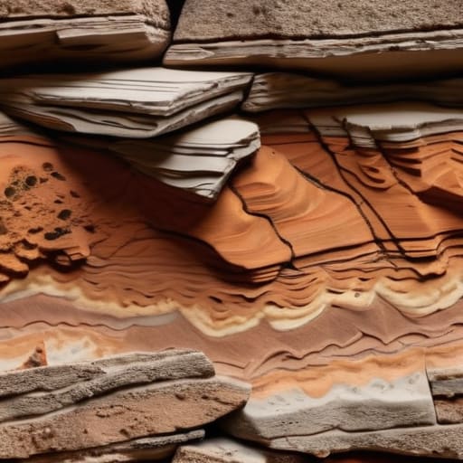 Reading the Strata for Natural Mineral Pigments for Painting.