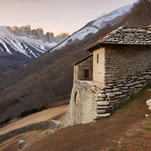 Reading the Weight of Apennine Mountain Villages.