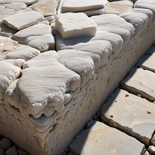 The Tell Tale Stains of Forgotten Masonry