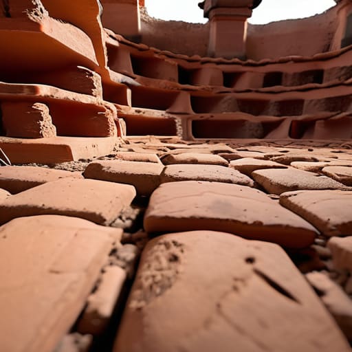 Tracing Thermal Intent in Ancient Stone floors.