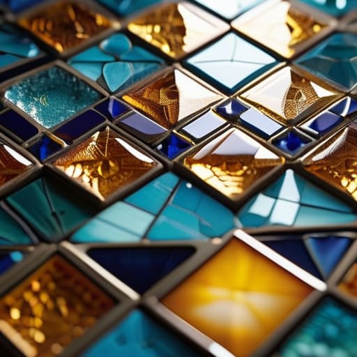 The Anatomy of Light in Glass Tesserae Types