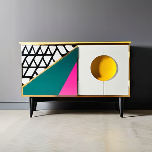 The Audacity of Vibrant Postmodernism Design furniture.