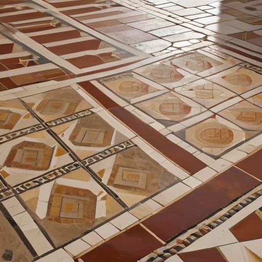The Hidden Narrative of Roman Villa Floor Decorations