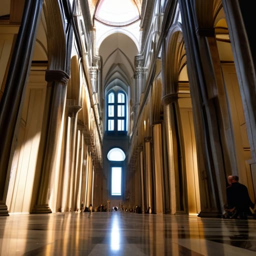 Where Brunelleschi Perspective Discovery Meets the Human Eye
