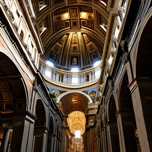 Defying Gravity the Tension in Michelangelo Dome Design