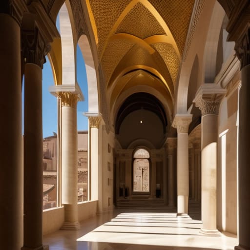 The Ghost in the Floorplan of cathedrals.