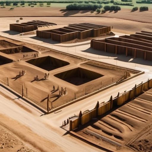 Roman ruins representing The Ghost in the Grid.