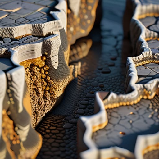 The Legacy in the Layers of Roman mortar.