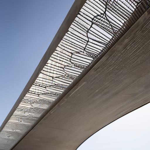 The Memory in the Curve of ferrocement.