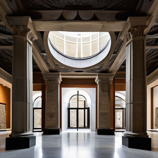 The Silent Dialogue of Stone and Space.