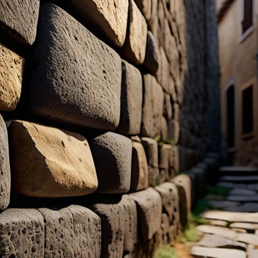 Basalt stone walls: The Texture of Survival.