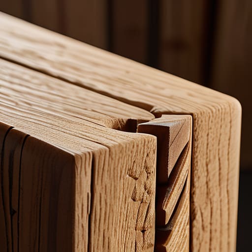 Wooden joints representing The Unfinished Conversation.