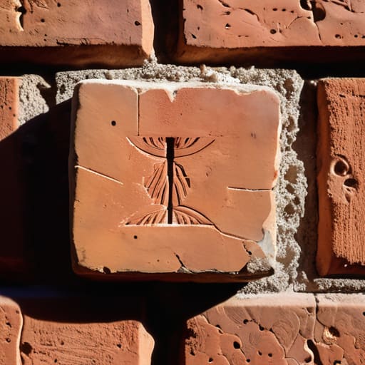 Bricks Signed and Dated by the Kiln