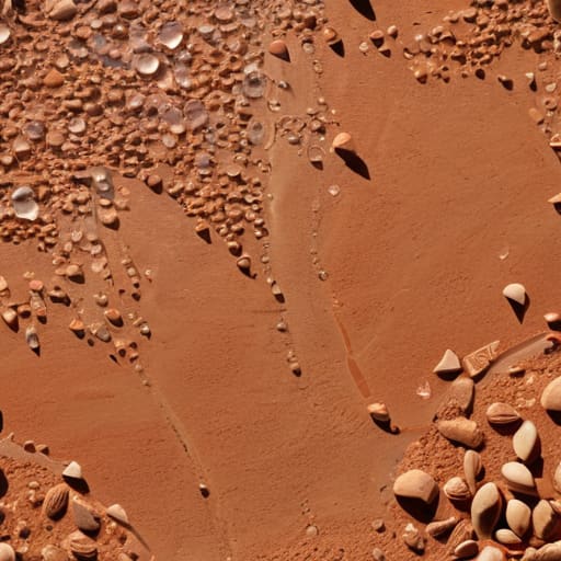 Crushed Pottery Made Floors Waterproof