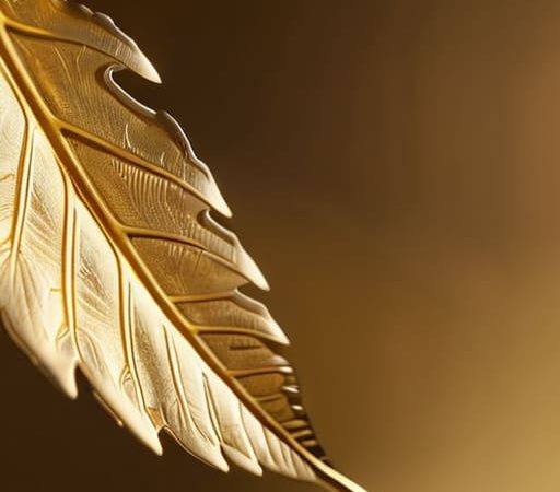 Gold Beaten Thin Enough to Float