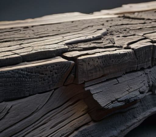 Wood Survived Here and Nowhere Else