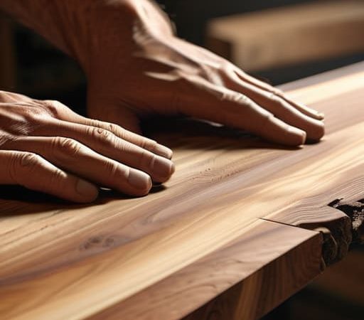 Joints Cut to Hold Without Nails