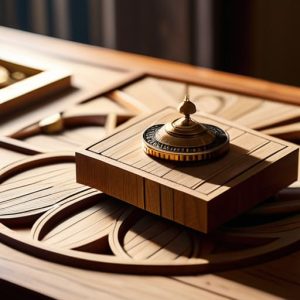 Wooden Models Sold the Idea to the Patron