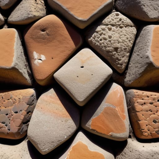 The Diamond Pattern That Dates a Wall