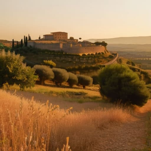 Fortified Farms Within Sight of the City