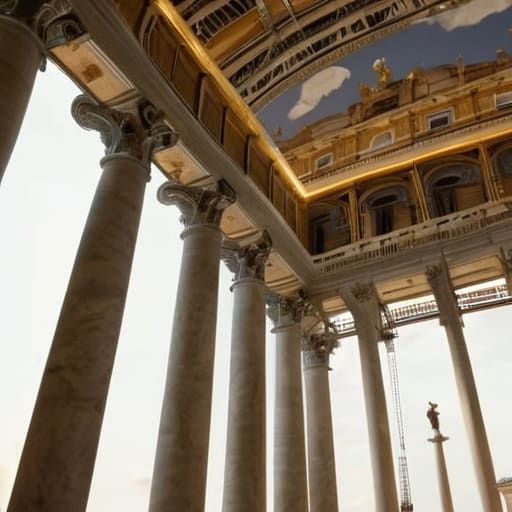 Popes Rebuilding a City to Prove a Point