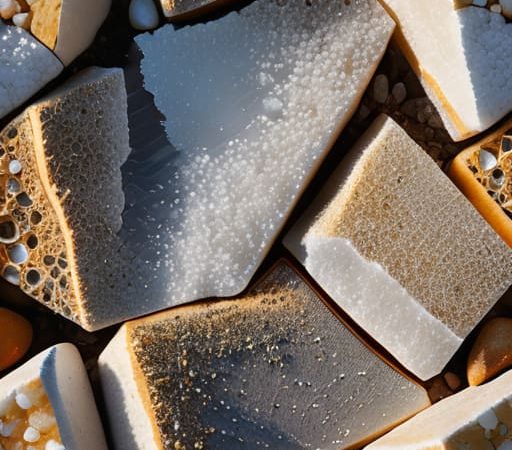 Salt Crystals Break Stone From Inside