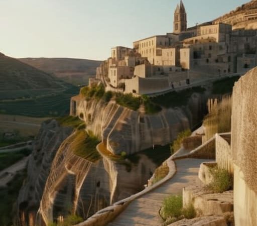 A City Carved Into Its Own Hillside