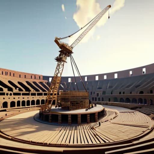 Built in Under a Decade With No Cranes as We Know Them