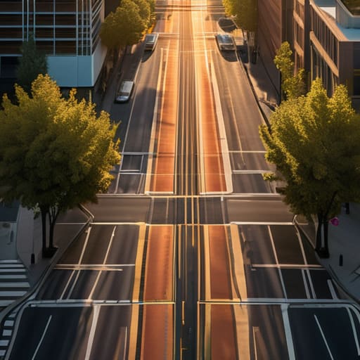 Two Streets Crossing at the Centre of Everything