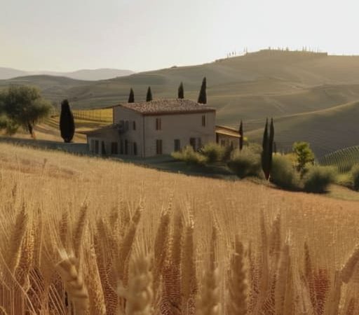 Farmhouses Built From the Field They Stand in