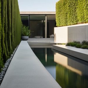 The Garden Extended the Building’s Geometry