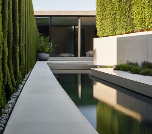 The Garden Extended the Building’s Geometry