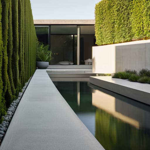 The Garden Extended the Building’s Geometry