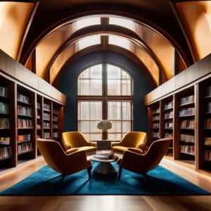 Rooms Designed Around Light and Books