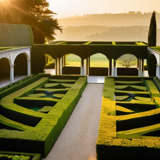 The Calculus of Classical Garden Axis and Symmetry.