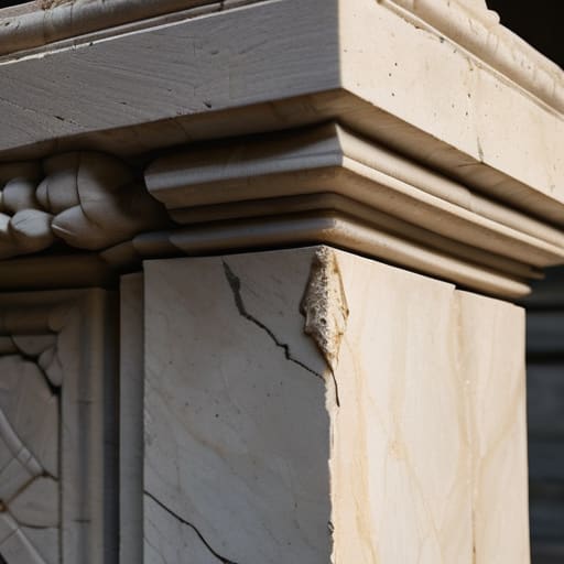 The Ghost in the Masonry stone texture.