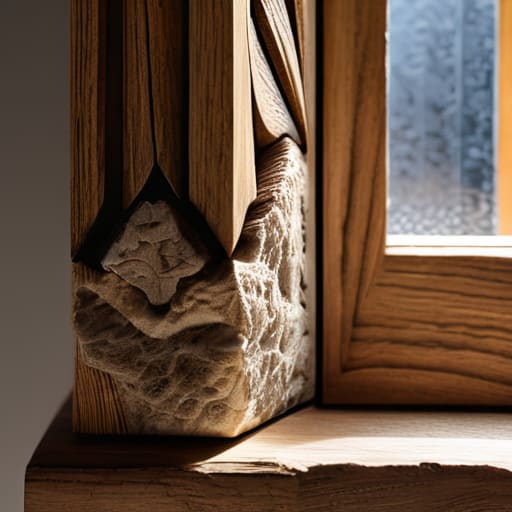 Architectural window details, The Living Frame.
